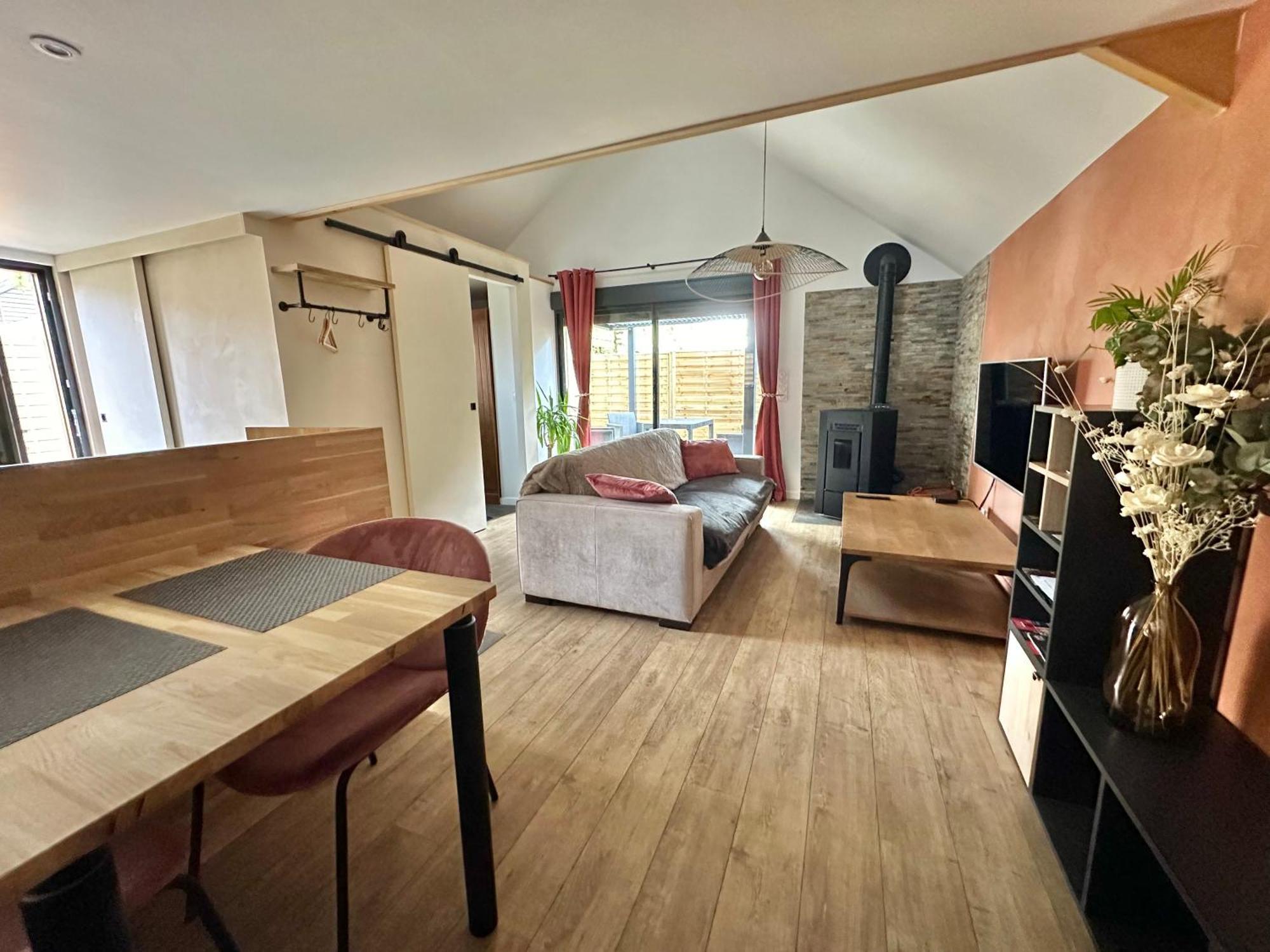 La Ptite Maison Proche Rouen La Vaupalière Exterior foto